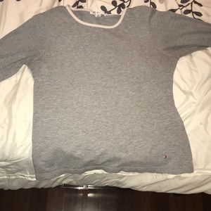 Women’s gray Tommy Hilfiger blouse